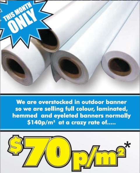 Special Deal On Outdoor Banners Gold Coast