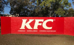 gold coast KFC signage